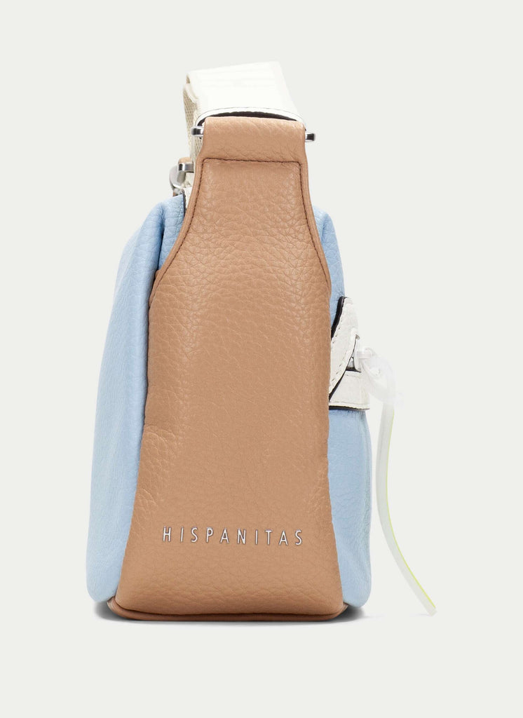 Hispanitas Blue and Tan Crossbody Bag|BV264725BL