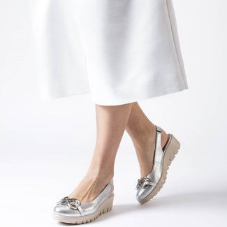 Wonders C33331SIL- Sling Back.