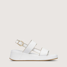 Load image into Gallery viewer, Marco Moreo Wedge White Sandal|X802JNBI
