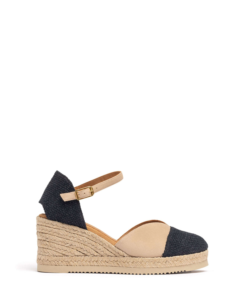 Unisa CECHBLK- Wedge Espadrille.