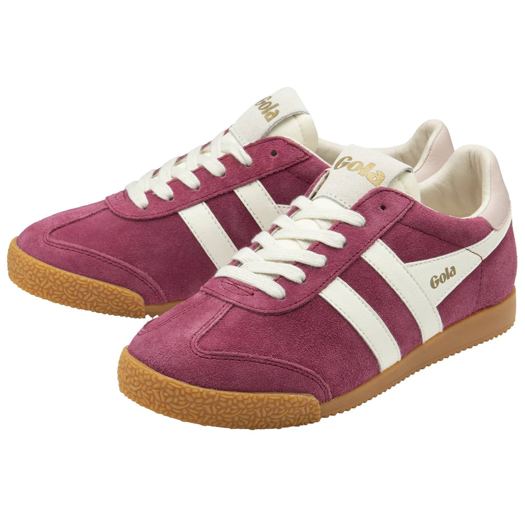 Gola Cerise, Off White and Pink Trainer|CLB538DK