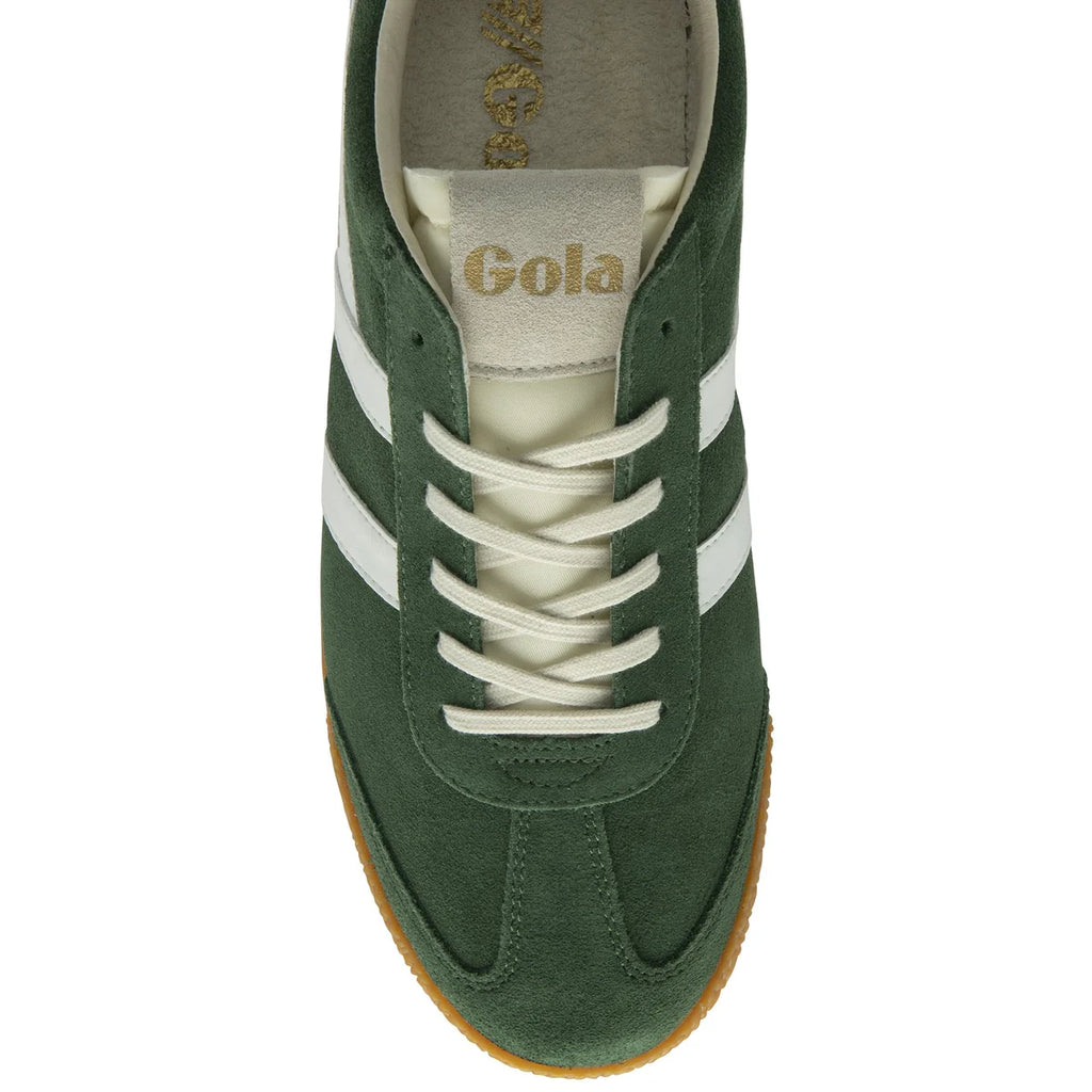 Gola Evergreen and White Trainer|CLB538NX