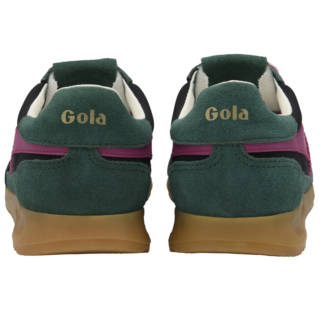 Gola Black, Pine and Fuchsia Trainer| CLB577BN