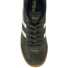 Load image into Gallery viewer, Gola Dark Khaki and Marine Blue Trainer|CMA192HI
