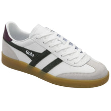 Load image into Gallery viewer, Gola White, Khaki, and Gum Trainer|CMB744WF

