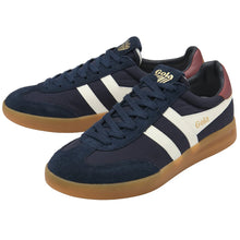 Load image into Gallery viewer, Gola Navy, Off White, Red Trainer|CMB871EW
