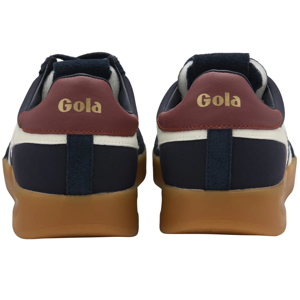 Gola Navy, Off White, Red Trainer|CMB871EW