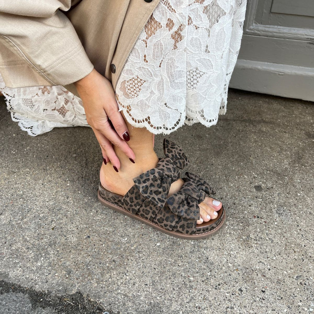 Copenhagen Leo Print Platform Mule|CS8336LEO