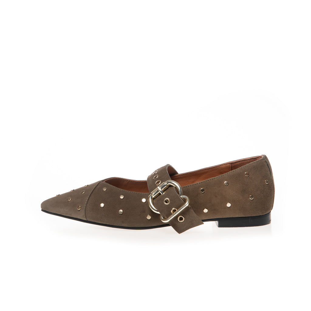 Copenhagen Army Green Mary Jane|CS8429ARMY