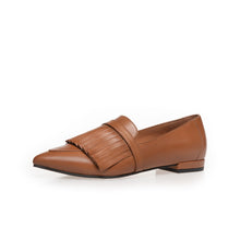 Load image into Gallery viewer, Copenhagen Tabacco Fringe Loafer|CS8585TAB
