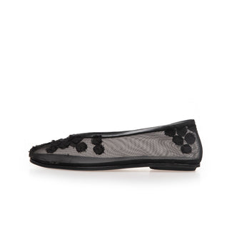Copenhagen Black Net Ballerina|CS8600BLK