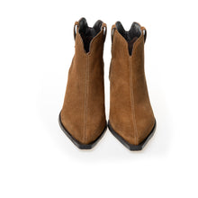 Load image into Gallery viewer, Copenhagen Brown Suede Ankle Boot|CS9042
