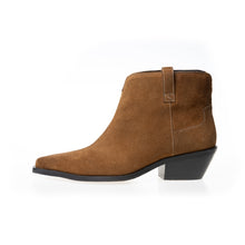 Load image into Gallery viewer, Copenhagen Brown Suede Ankle Boot|CS9042
