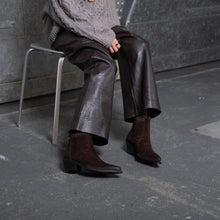 Load image into Gallery viewer, Copenhagen Dark Brown Ankle Boot|CS9050
