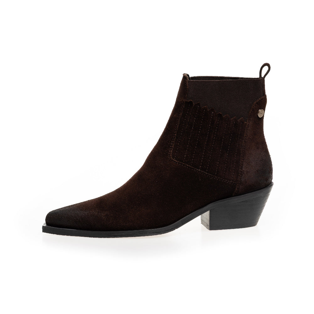 Copenhagen Dark Brown Ankle Boot|CS9050