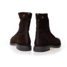 Load image into Gallery viewer, Copenhagen Dark Brown Suede Ankle Boot|CS9167
