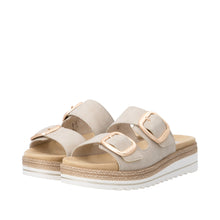 Load image into Gallery viewer, Remonte Beige Comfort Sandal|D0Q6662
