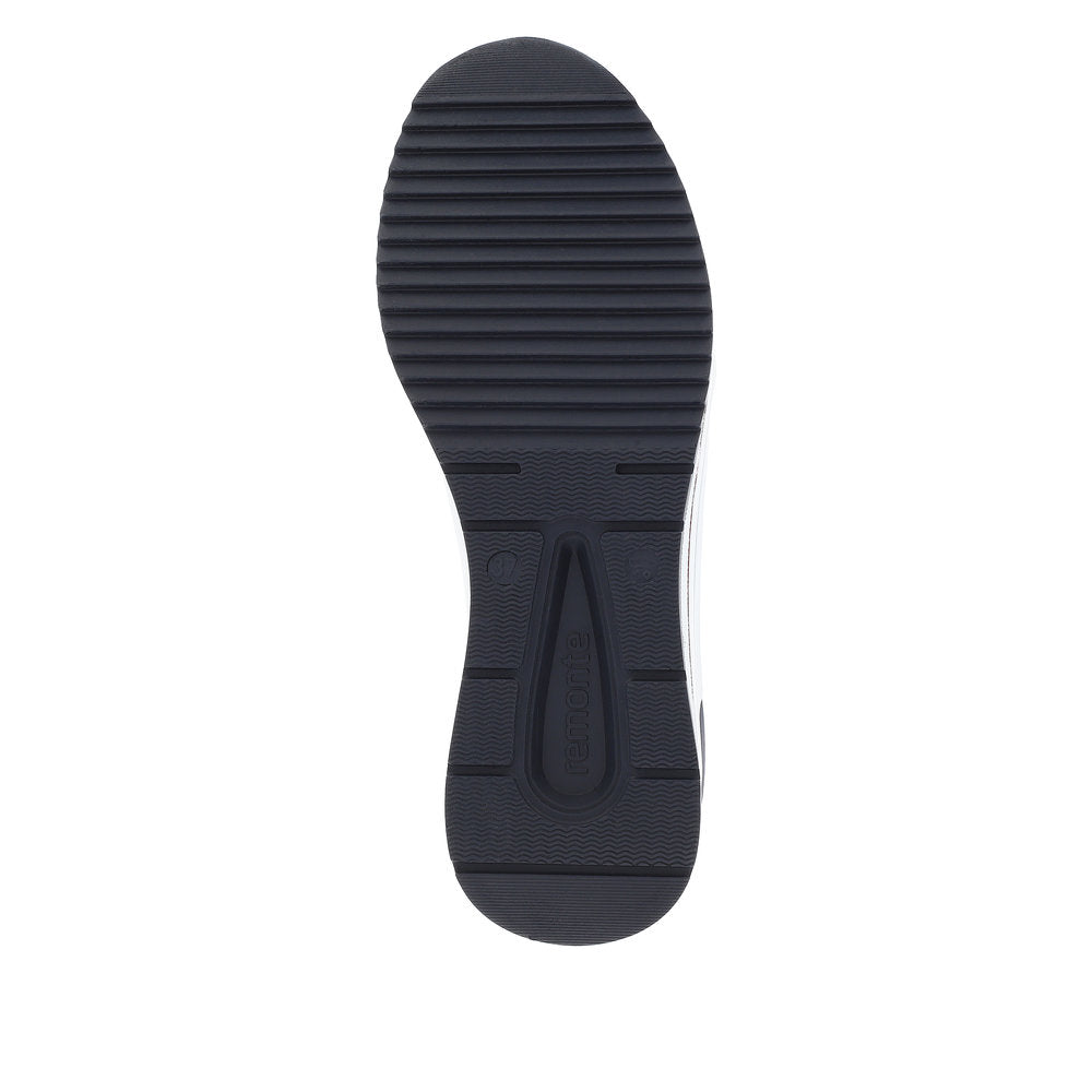 Remonte White Wide Fit Comfort Trainer|D0T0481WH