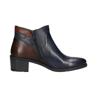Bagatt Navy & Tan Soft Leather Ankle Boot|D117683C41