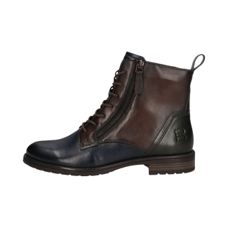 Bagatt Navy & Cognac Soft Leather Laced Ankle Boot|D11AFS3K41