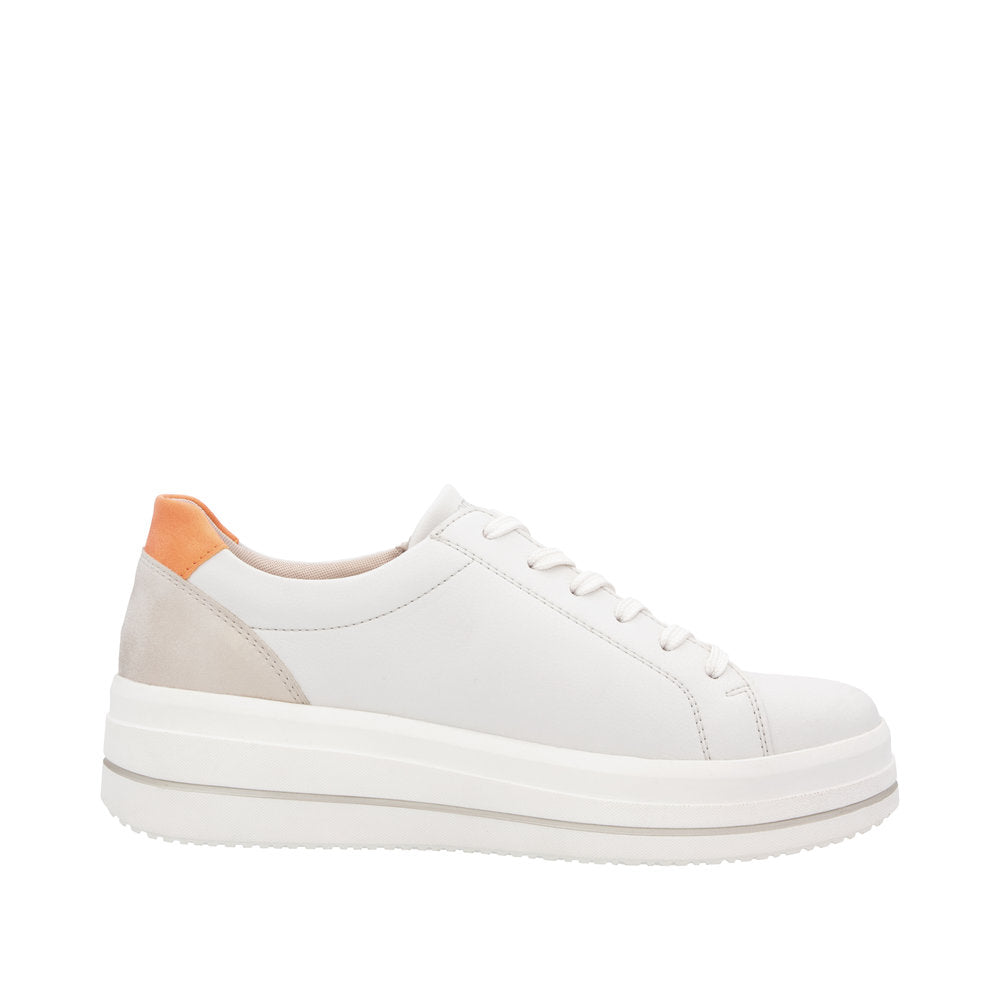 Remonte White and Sage  Platform Trainer|D1C0181M