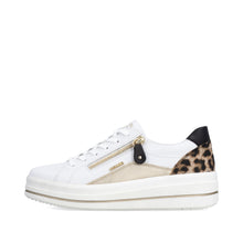 Load image into Gallery viewer, Remonte White and Leo Platform Trainer|D1C0185
