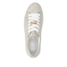 Load image into Gallery viewer, Remonte Light Gold Platform  Trainer|D1C0391
