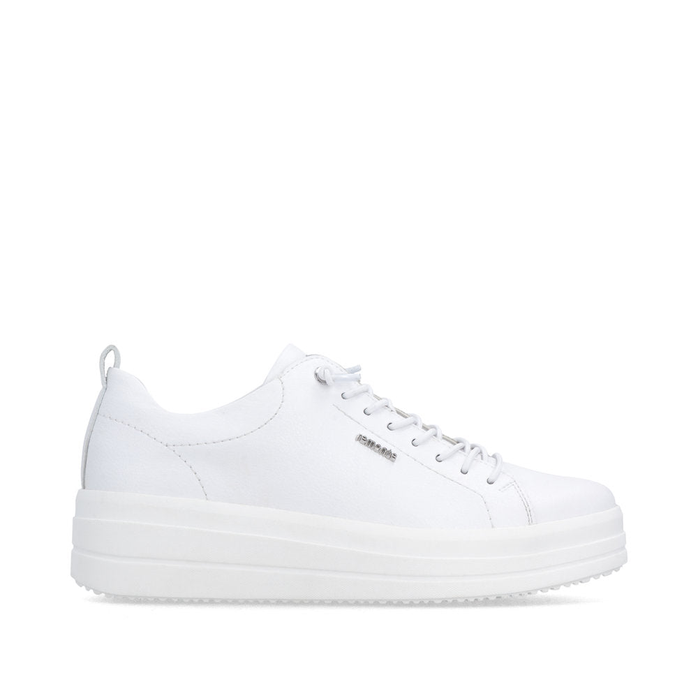 Remonte White Platform Trainer|D1C1280
