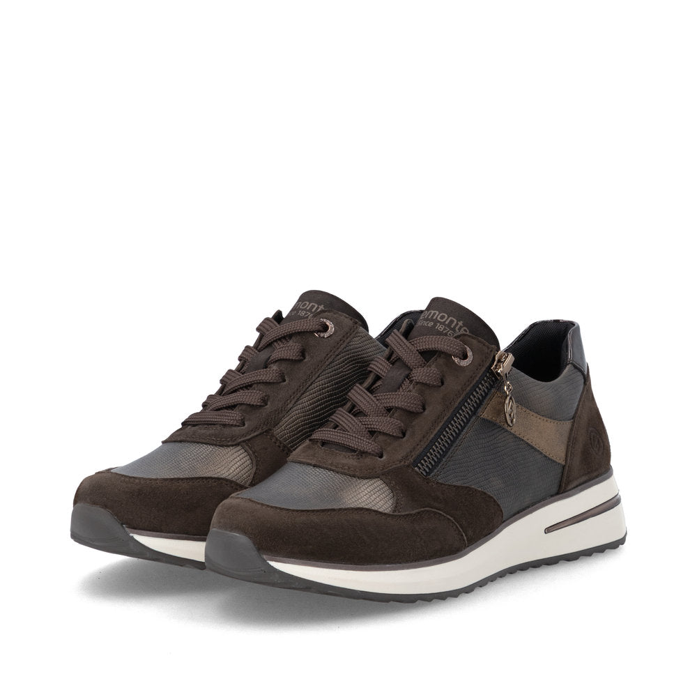 Remonte Multi Brown Trainer|D1G0825