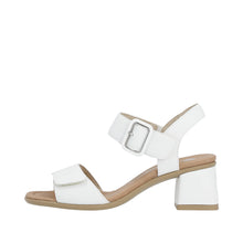 Load image into Gallery viewer, Remonte White Block Heel Sandal|D1K5180W
