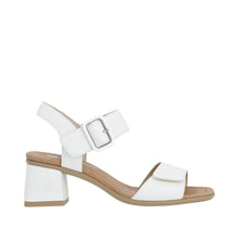 Load image into Gallery viewer, Remonte White Block Heel Sandal|D1K5180W
