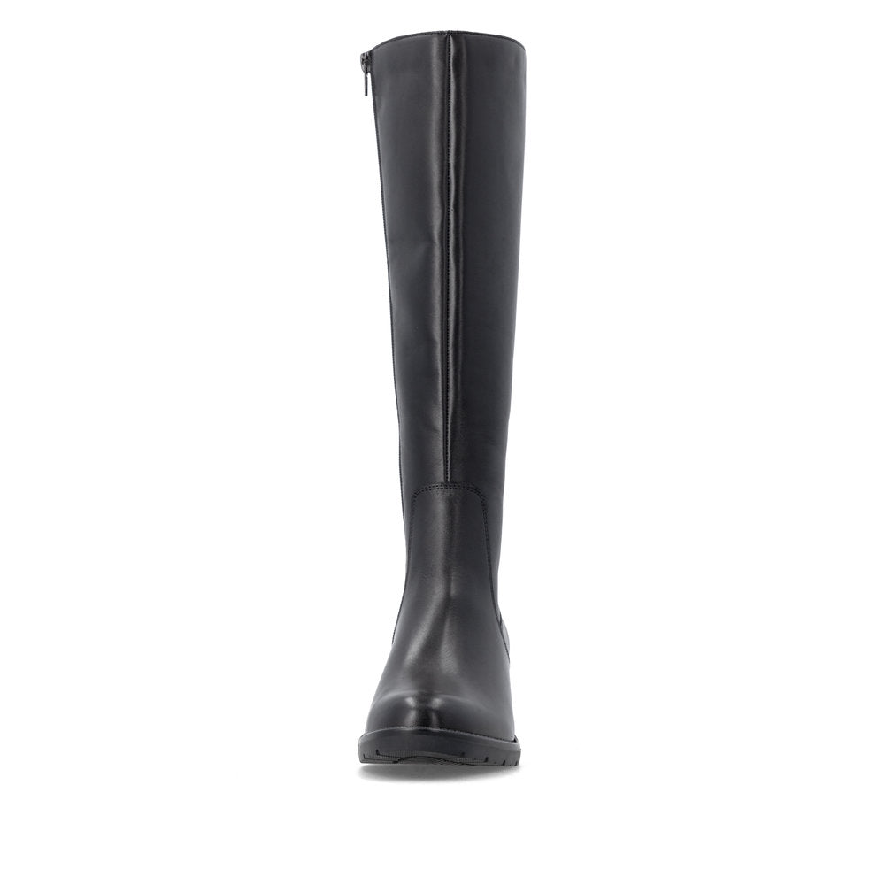 Remonte Black Tall Boot|D2A7800