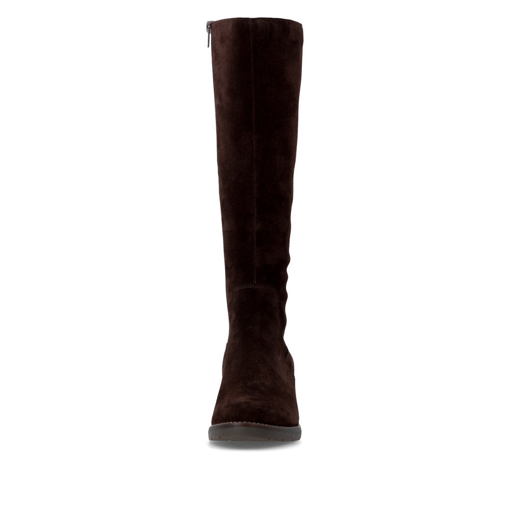 Remonte Dark Brown Tall Boot| D2A7825