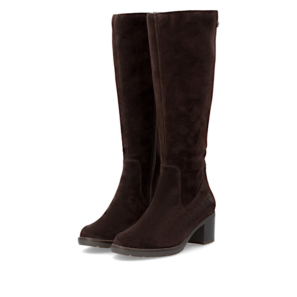 Remonte Dark Brown Tall Boot| D2A7825