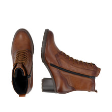 Load image into Gallery viewer, Remonte Brown Block Heel Ankle Boot|D2A8024
