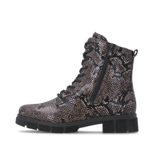 Load image into Gallery viewer, Remonte Snake Print Ankle Boot|D2S7203
