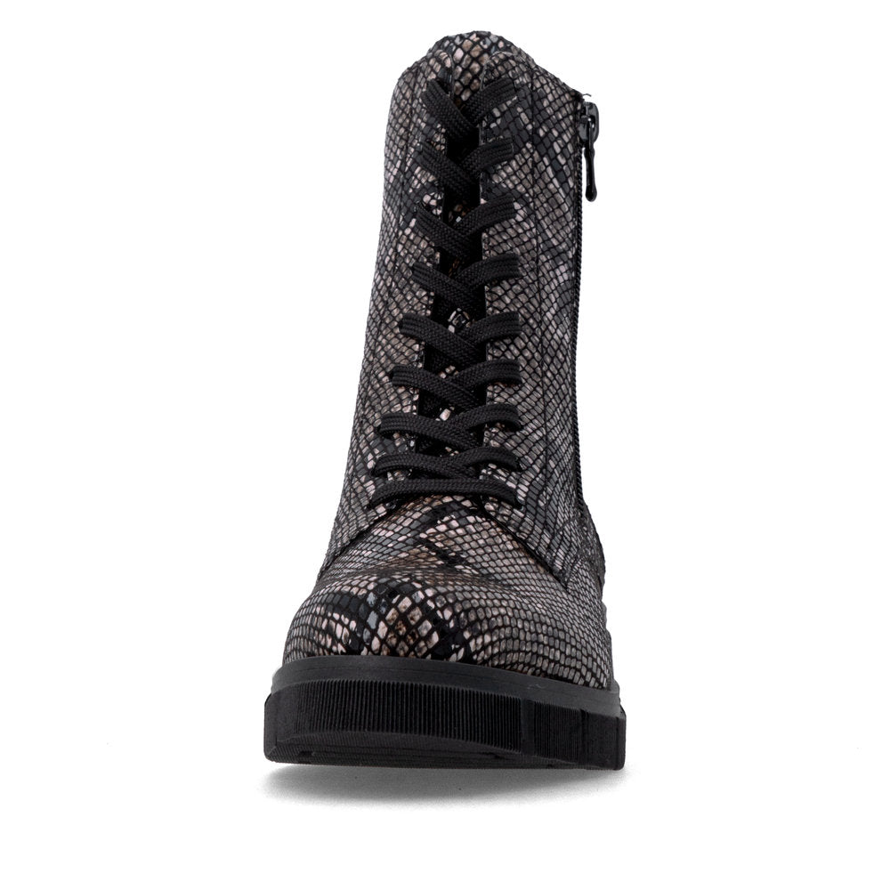 Remonte Snake Print Ankle Boot|D2S7203