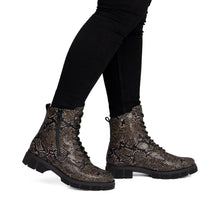 Load image into Gallery viewer, Remonte Snake Print Ankle Boot|D2S7203
