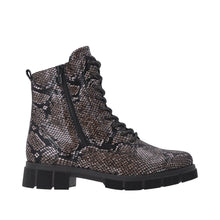 Load image into Gallery viewer, Remonte Snake Print Ankle Boot|D2S7203
