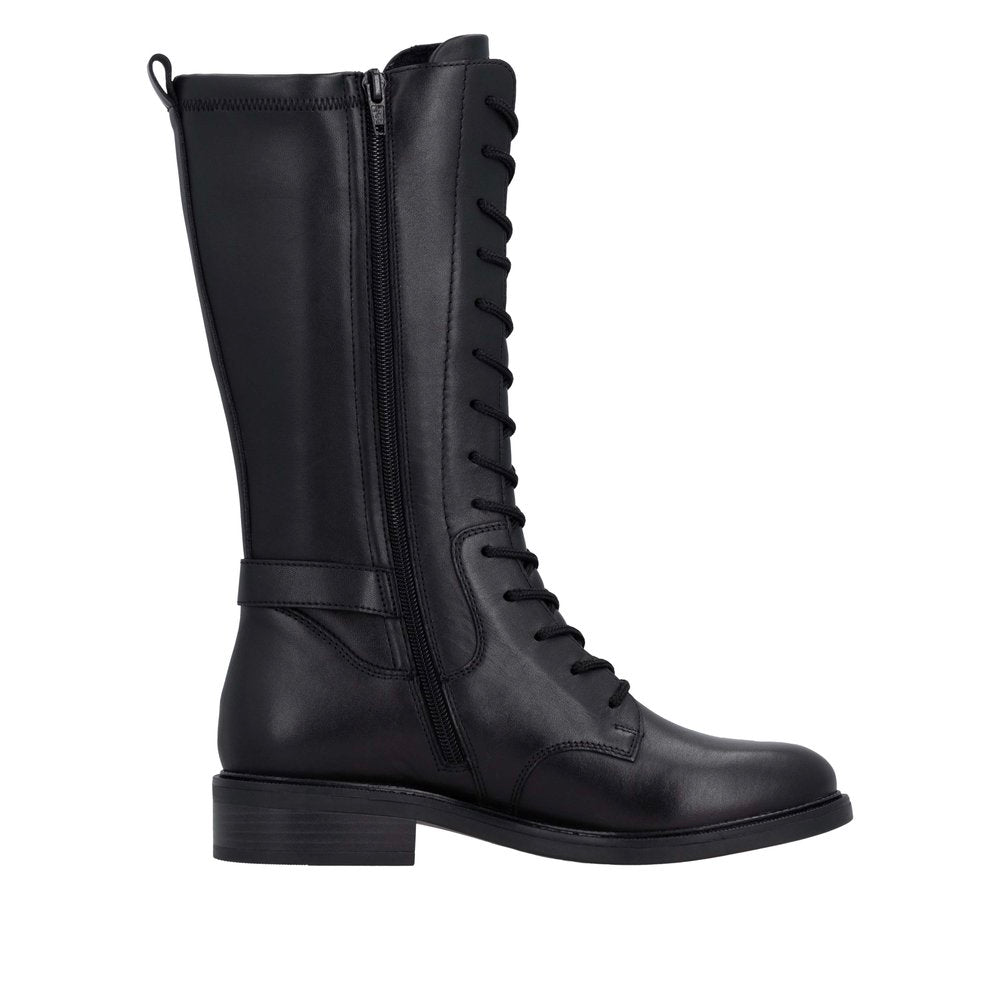 Remonte Black Mid-Boot|D2W7100N