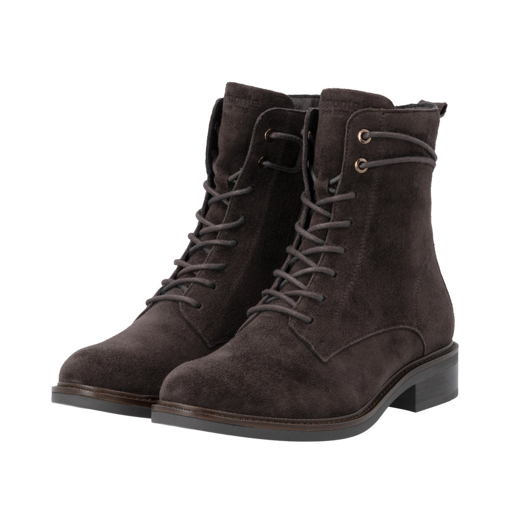 Remonte Brown Suede Ankle Boot|D2W8025