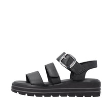 Load image into Gallery viewer, Remonte Black Platform Sandal|D3N5000
