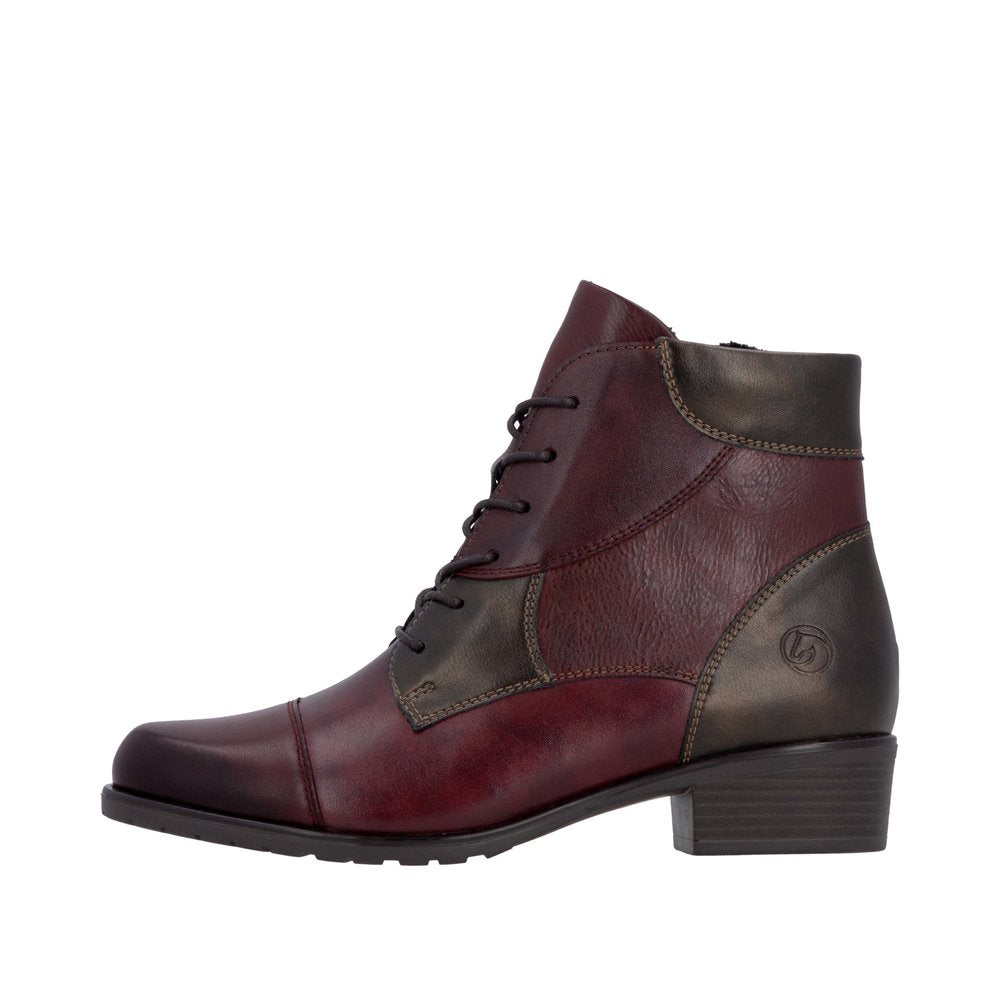 Remonte Dark Bordo Ankle Boot| D688235