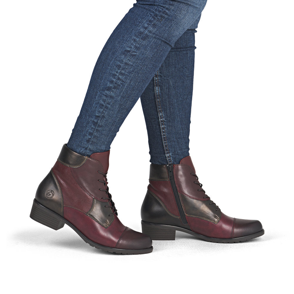 Remonte Patchwork  Ankle Boot|D688235BU