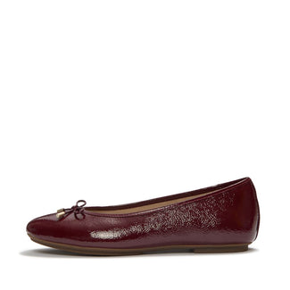 FitFlop Burgundy Bow Ballerina|A0KE19