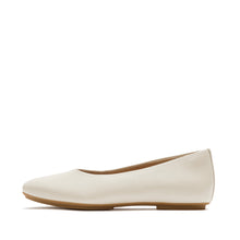 Load image into Gallery viewer, Fitflop High-Cut Beige Soft Leather Ballerina|A0PA99
