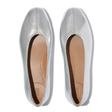 Load image into Gallery viewer, Fitflop High-Cut Metallic Soft Leather Ballerina|A0P011

