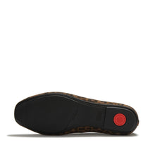 Load image into Gallery viewer, Fitflop Leo Print Suede Ballerina|ADRE76
