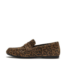 Load image into Gallery viewer, Fitflop Leo Print Suede Loafer|ADSE76
