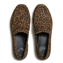 Load image into Gallery viewer, Fitflop Leo Print Suede Loafer|ADSE76
